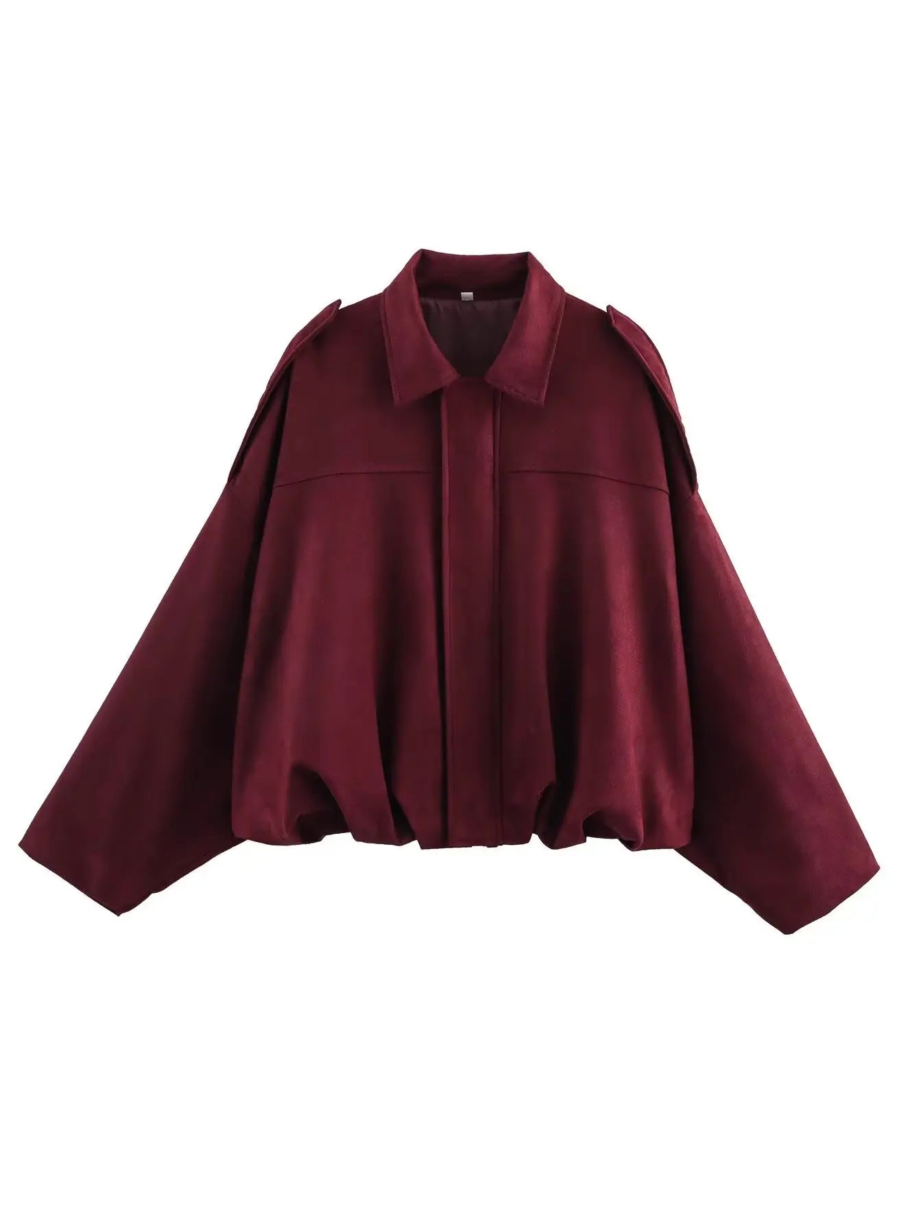 Women's Jacket Short Suede Look