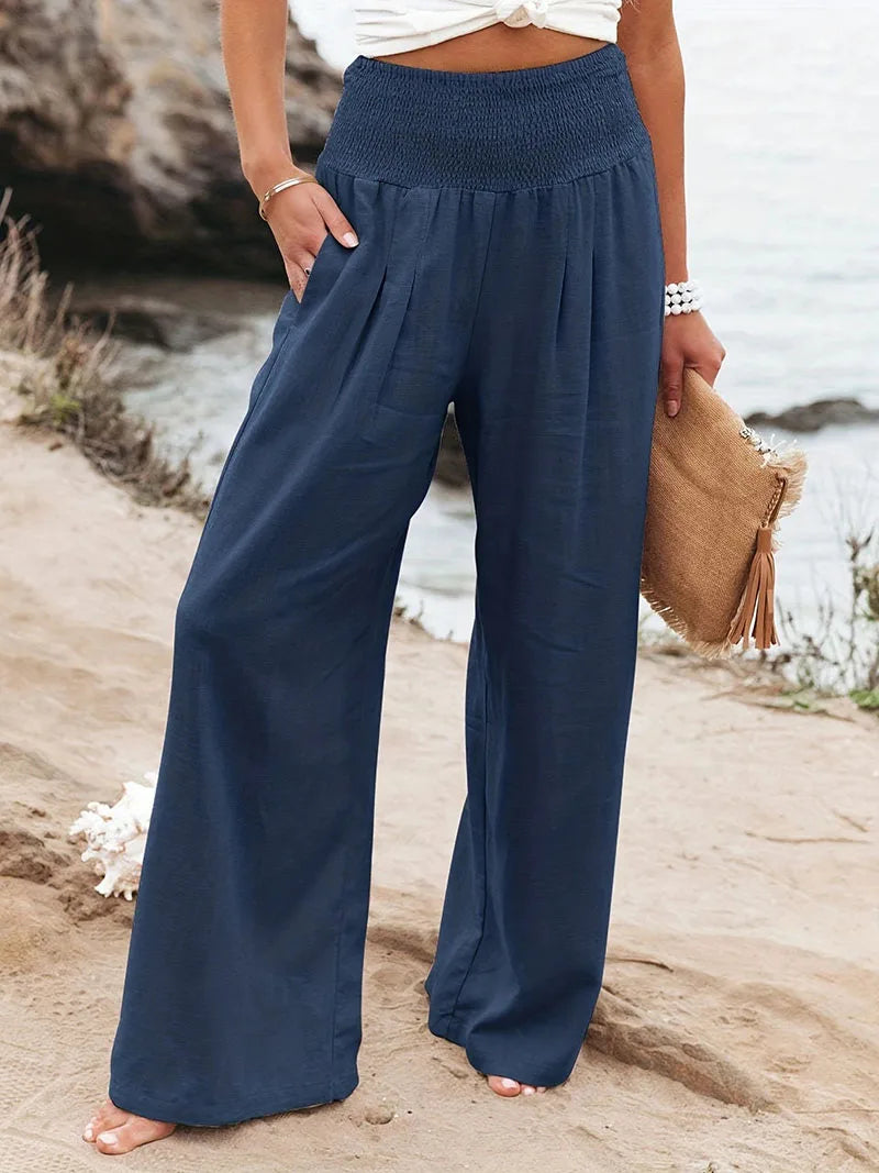 High Stretch Waist Pantalon