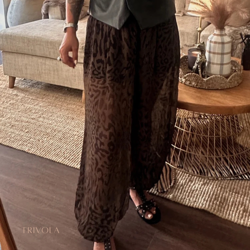 Wild Boheme - Semi transparante ballon Harem broek