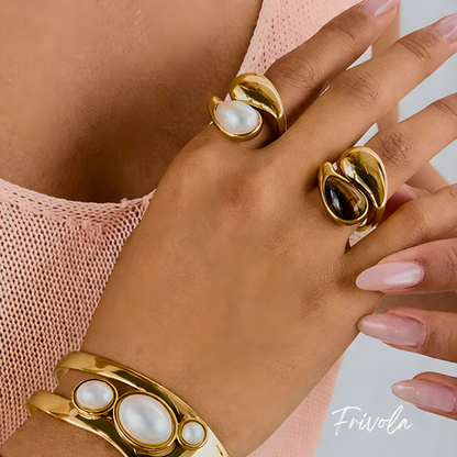 Tijgeroog – Confidence Drop Ring | Kracht en Zelfvertrouwen