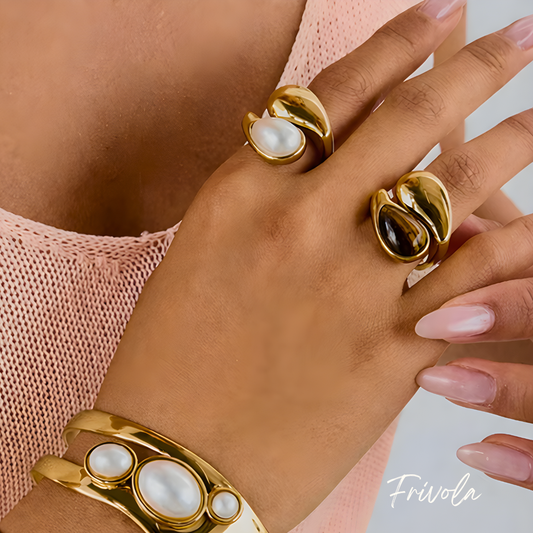 Tiger Eye – Confidence Drop Ring | Strength and Self-Confidence