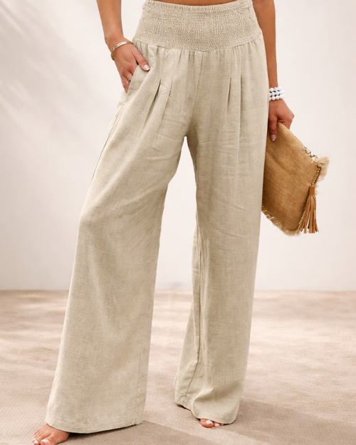 High Stretch Waist Pantalon