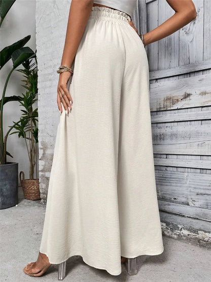 High Waist A-Lijn Pantalon