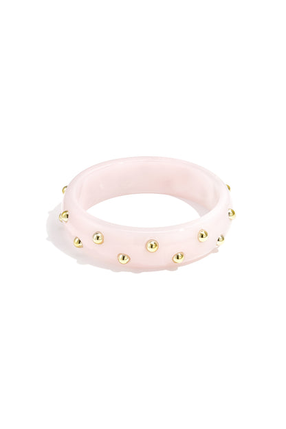 Resin Bangles Solid Color Casual Daily Simple Series Women's jewelry